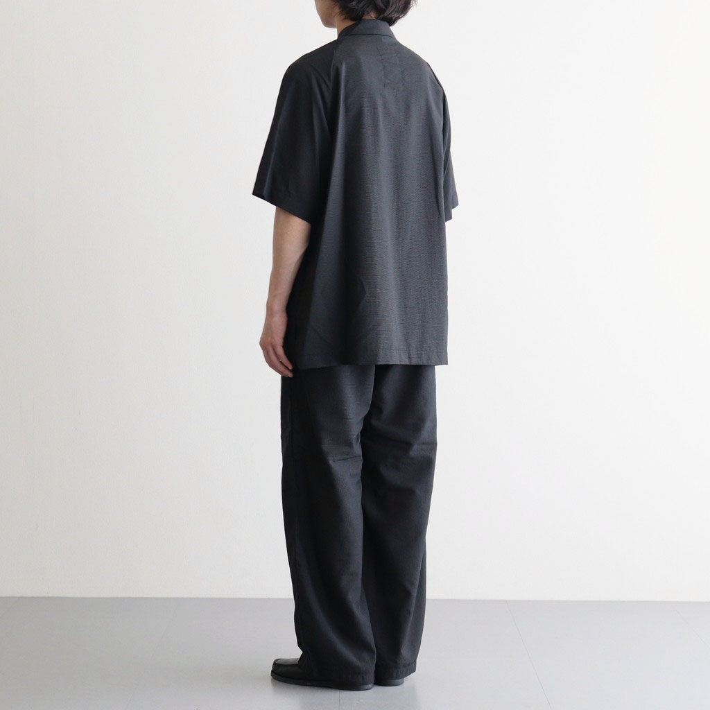 CAMBRIAN SHIRT S/S GG #GRID BLACK [TT-CB-SHT-SS-GG]