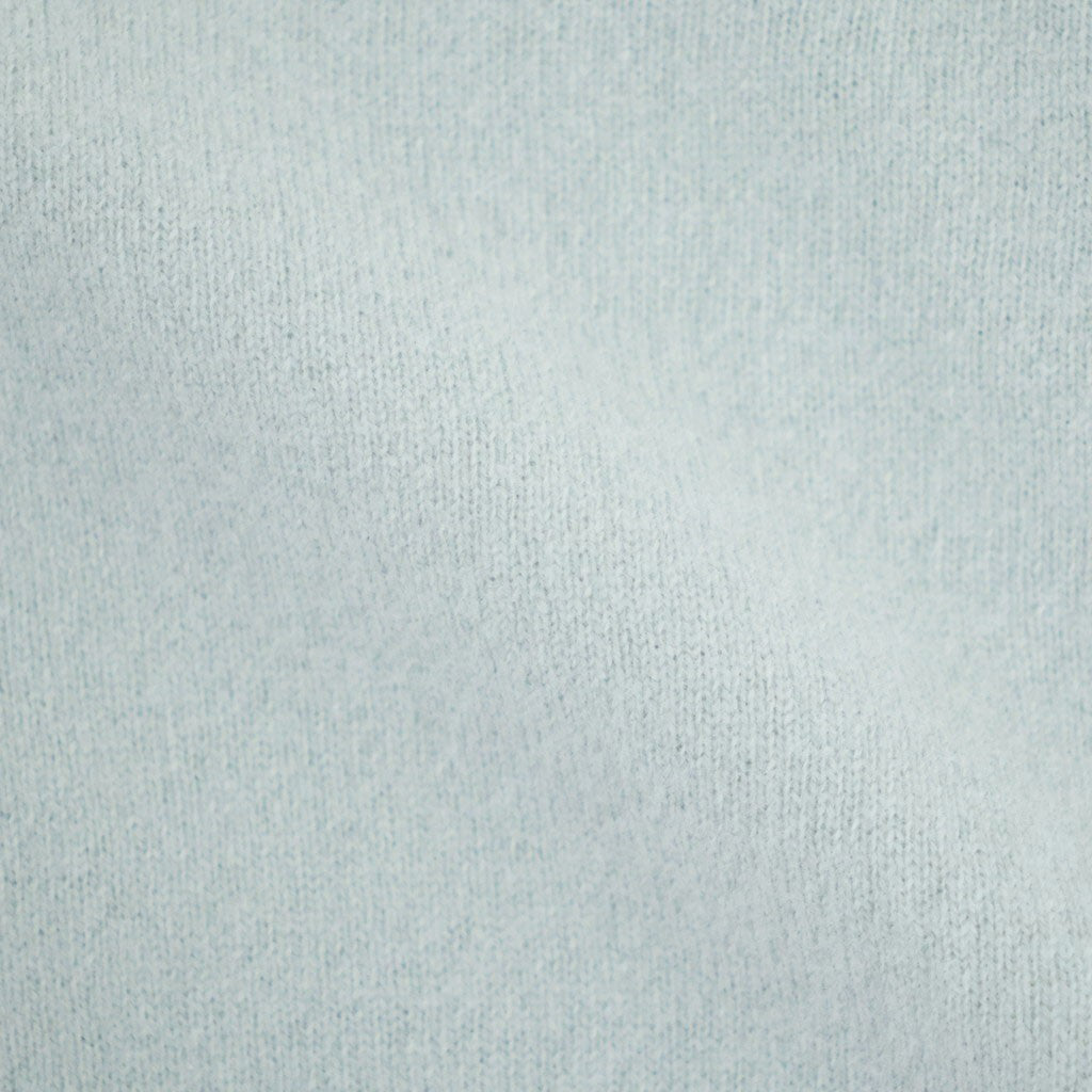 EXTRA FINE WOOL KNIT SKIPPER #SAX [ST.1636]