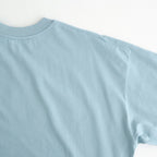 SUVIN 60/2 WIDE SLEEVE T-SHIRT #SAX [KKAGLM0016]