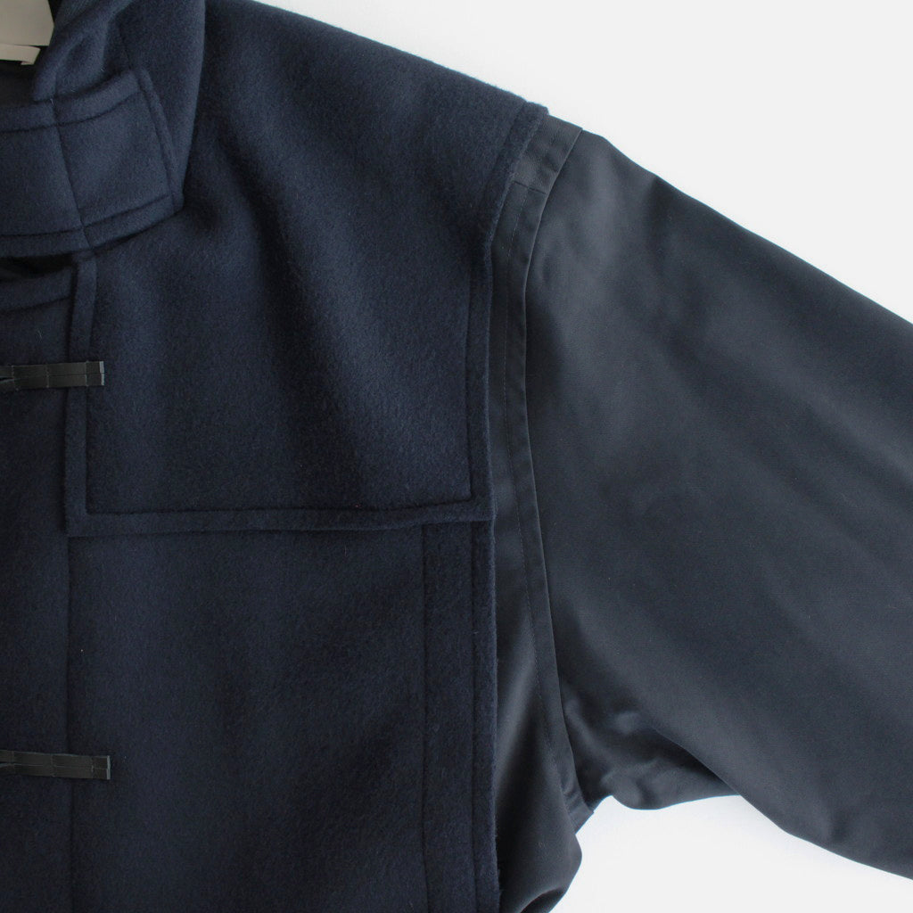 BROKEN DUFFLE COAT #DARK NAVY [YK23FW0520C]