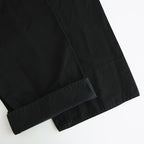 KATHARINE HAMNETT Organic Cotton Wide-leg Work Pants #BLACK [YK25FW01131P-KH]