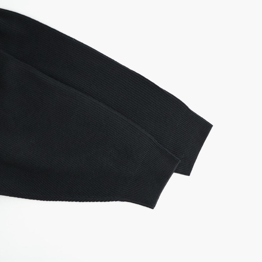 MERINO WOOL PULLOVER #BLACK [N0051]