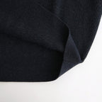 Volume Half Zip-up Knit #Onyx [AOEFKN006]