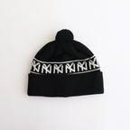 JACQUARD NY KNIT (梵天付き） #BLACK [NO.26103]