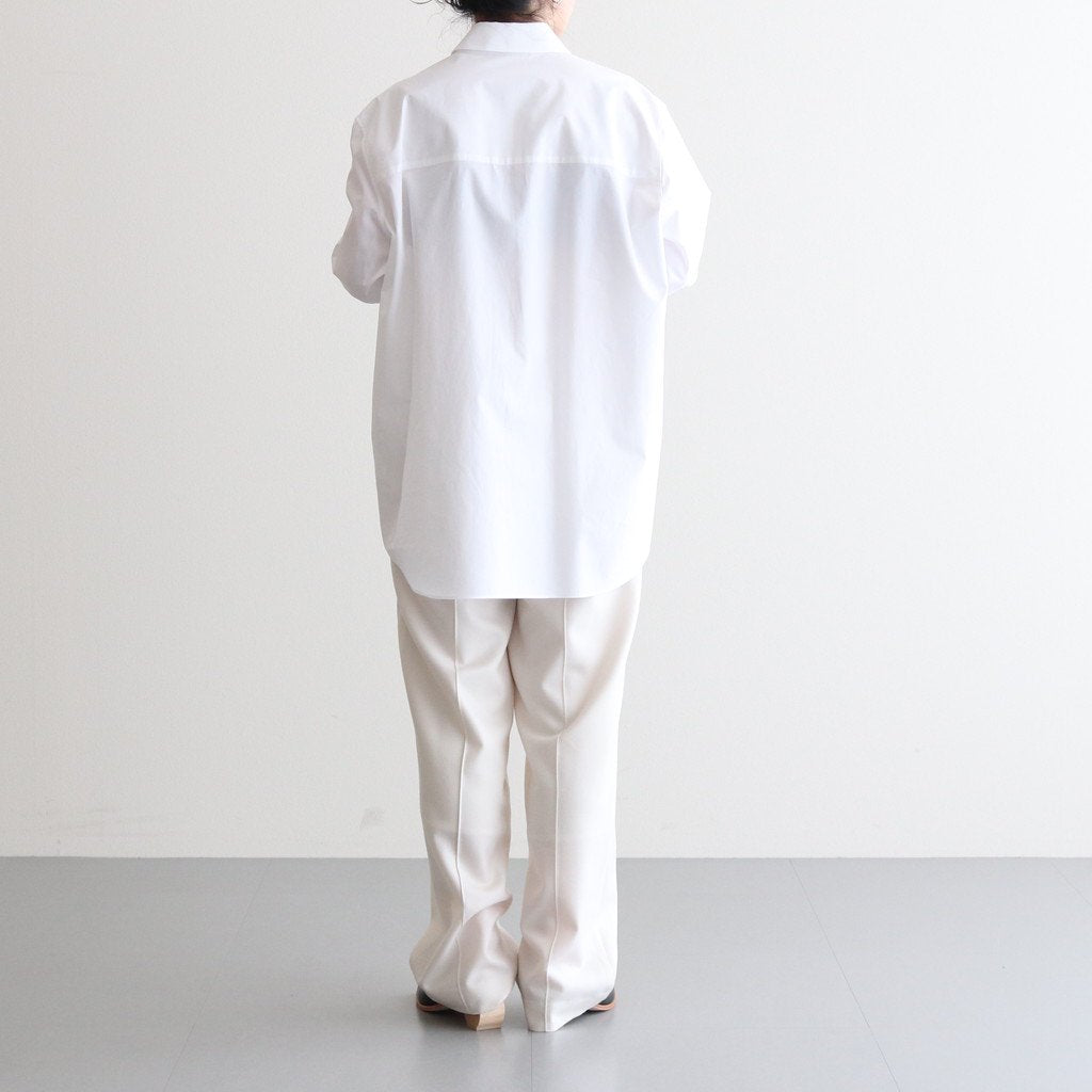 SUVIN BROAD STANDARD SHIRT #WHITE [BLAGSM0001]
