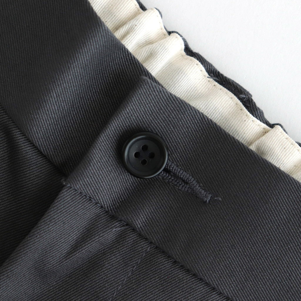 Westpoint Chino Wide Straight Trousers #C.GRAY [GM253-40150B]