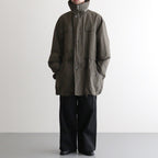 KATHARINE HAMNETT Recycle Polyester Half Coat #OLIVE [YK25FW01128C-KH]