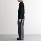 Fine Gauge Skipper Sweater #BLACK [YK25FW01126S]