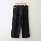 BACK SATEEN FIELD PANTS #BLACK [FSC253-40145]