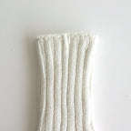 COTTON SILK SOCKS #white [35901]