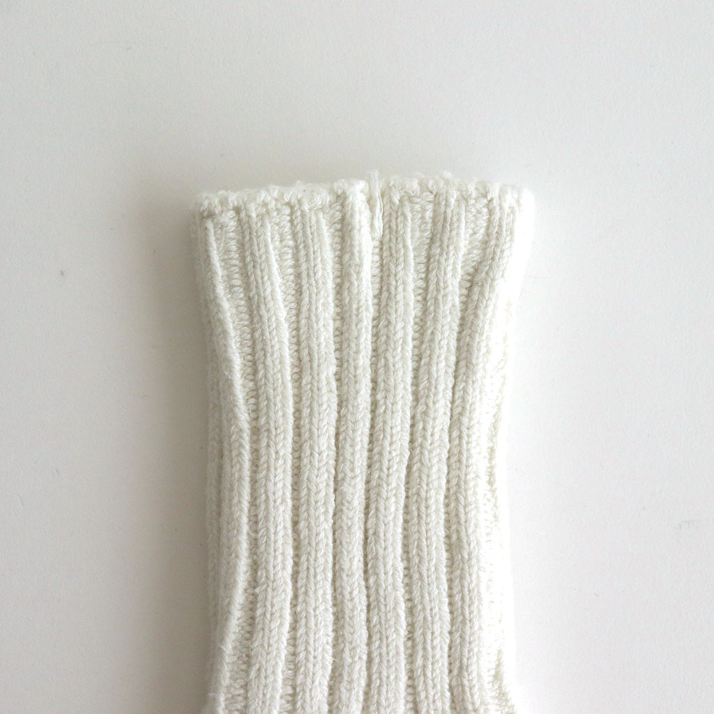 COTTON SILK SOCKS #white [35901]