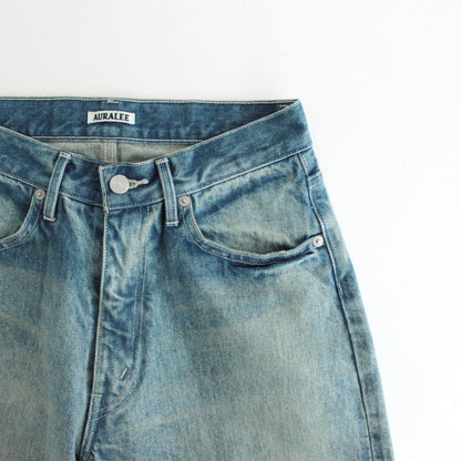 SELVEDGE FADED HEAVY DENIM PANTS #FADED INDIGO [A24AP03DH]