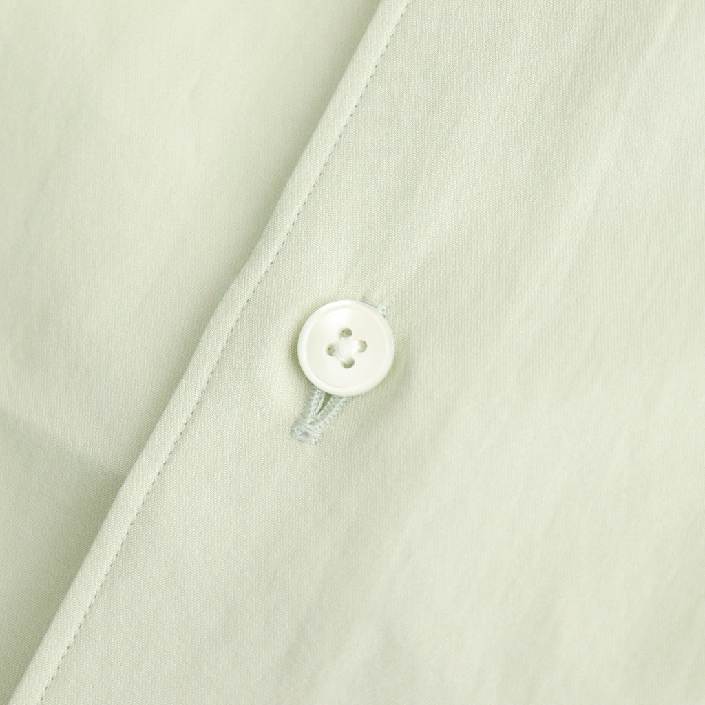 WASHED FINX TWILL SHIRT #LIGHT GREEN [A25SS04TN]