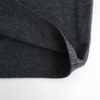 Suede Leather Elbow Patch Sweater #TOP GRAY [YK25FW01108S]