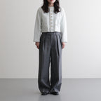 SMOOTH SOFT BD SWEAT CARDIGAN #PALE MINT [A26SC06TU]