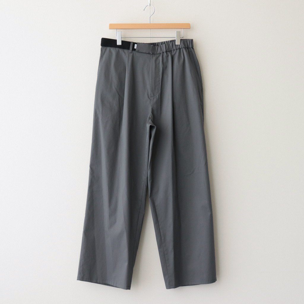 Solotex Twill Wide Chef Pants #GRAY [GM243-40327B]