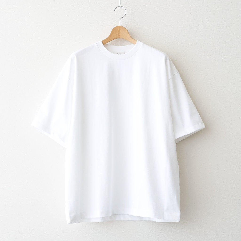 12/-AIR SPINNING LOOSE FIT T-SHIRT #WHITE [KKAGLM0030]
