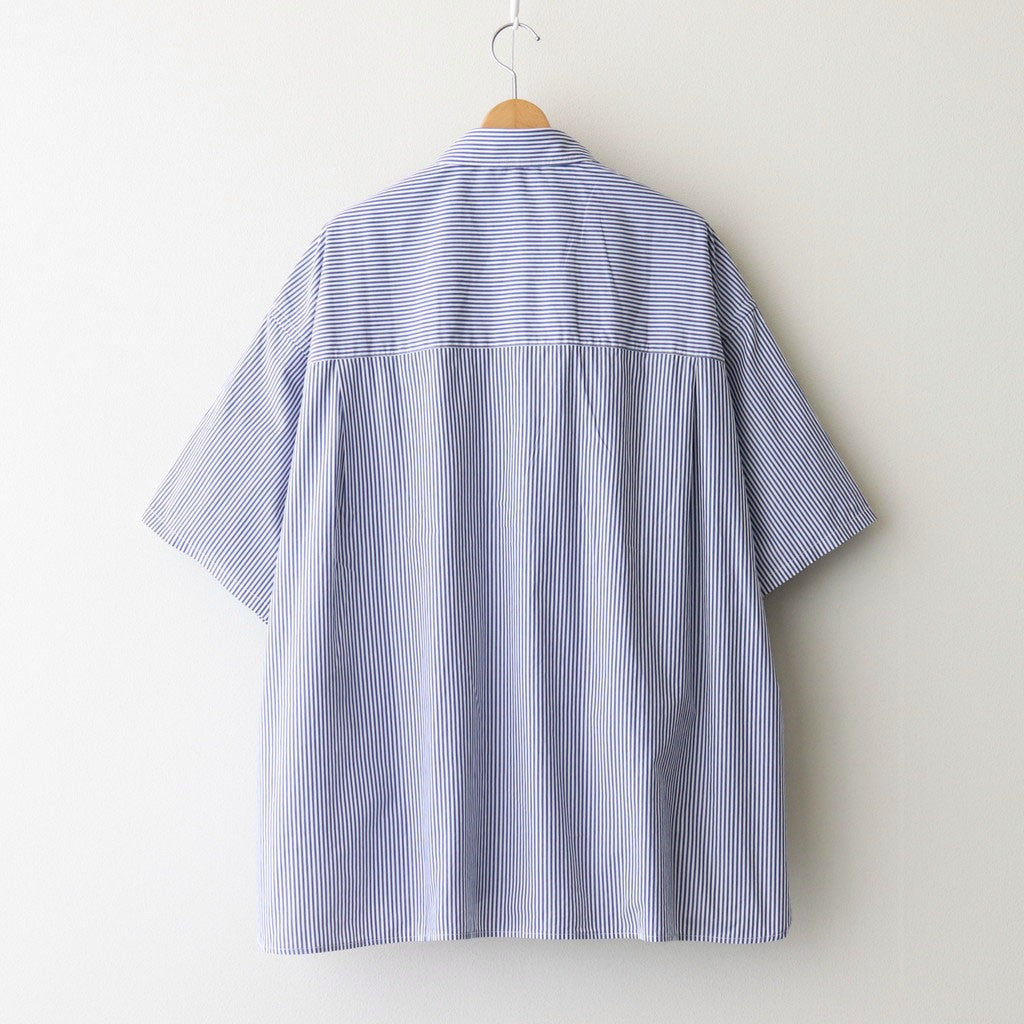 CORPORATE UNIFORM S/S SHIRT #BLUE STRIPE [FSC261-50103B]