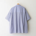 CORPORATE UNIFORM S/S SHIRT #BLUE STRIPE [FSC261-50103B]
