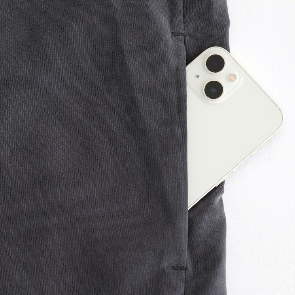 ヨークスリーブシャツ-P #SUMI [D224-T710-P]