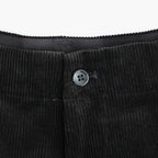 Suvin Corduroy Wide Straight Trousers #BLACK [GU263-40213B]