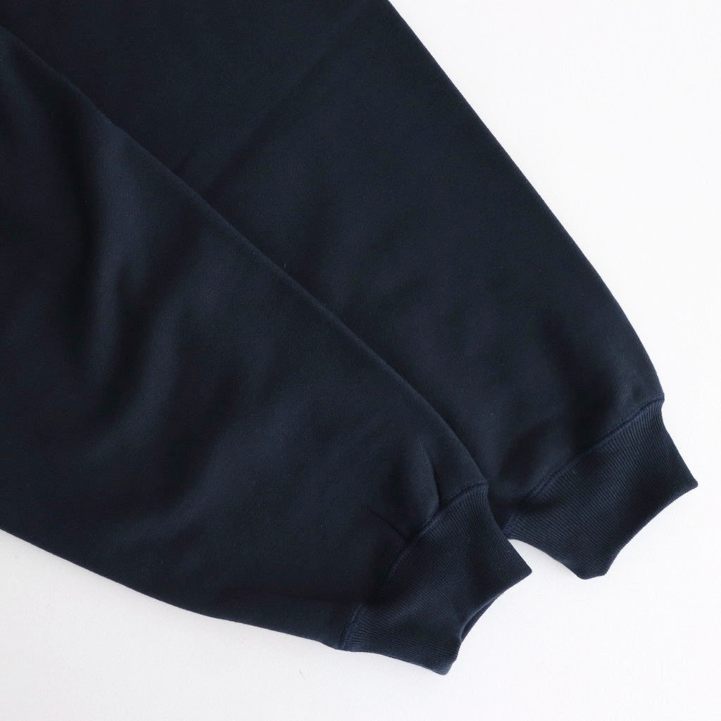 AZUMA Terry Crew Neck Sweat #NAVY [GU253-70240B]