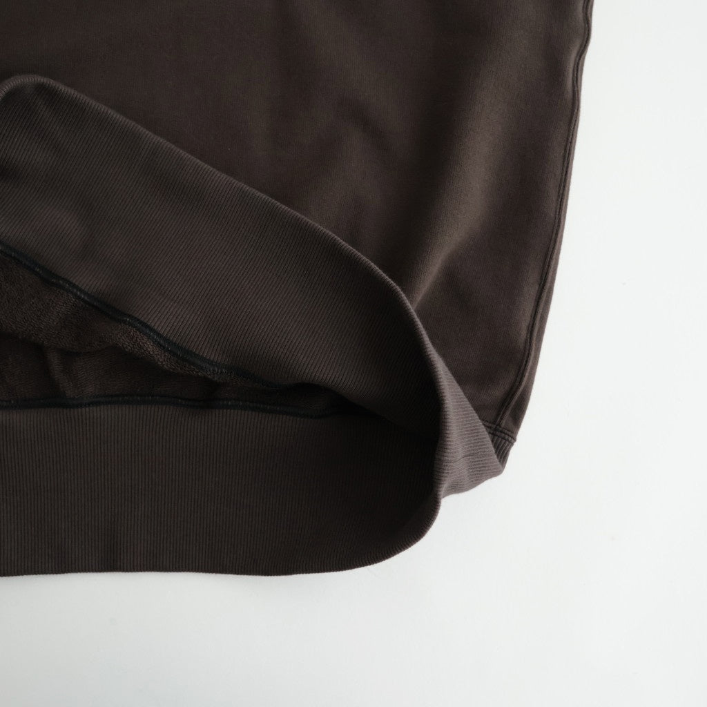 Plain Sweatshirt #Dark Brown [OFH011PO41]