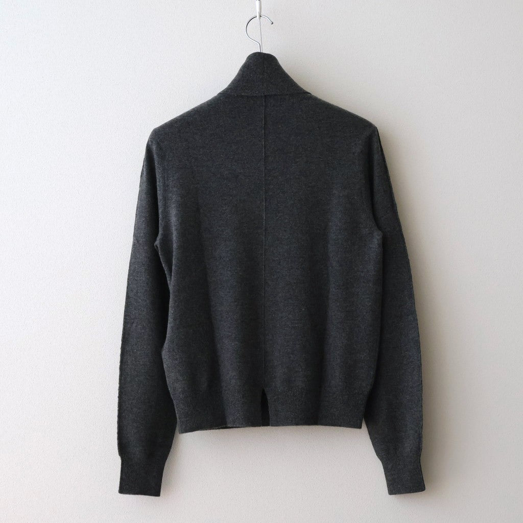 12G Turtle Neck #CHARCOAL [I25AW-IBC65]