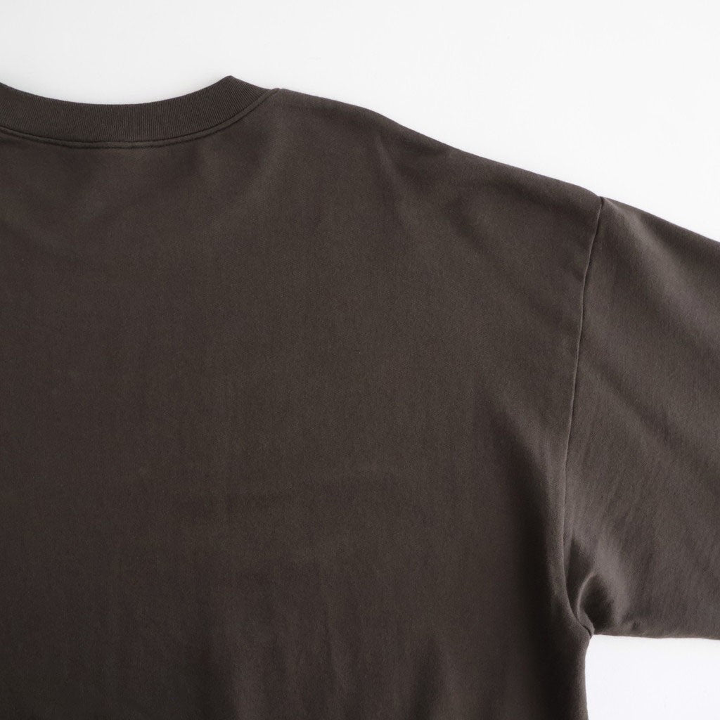 SUPER HIGH GAUGE SWEAT P/O #DARK BROWN [A26AP02CU]