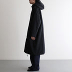 ヴィンテージNYパデッドダッフルロングCT #BLACK [D224-C445]