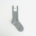 綿パイル刺繍ソックス #GRAY [HQ-K501-051]