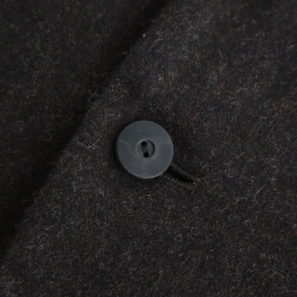 縮絨ウール2WAYカラーJK #DARK BROWN [D225-J332]