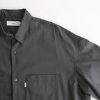 Solotex Twill S/S Oversized Box Shirt #GRAY [GM261-50159B]