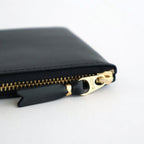 L字型ZIP財布 - CLASSIC LEATHER LINE #BLACK [8Z-D003-051]