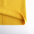 FINE WORSTED WOOL MILANO RIB KNIT TURTLE #MUSTARD [A26AT01CR]