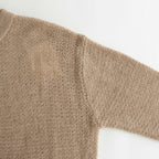 MINCA BABY ‘CUDDLE’ SWEATER #BEIGE [NG23W-01SW01C]