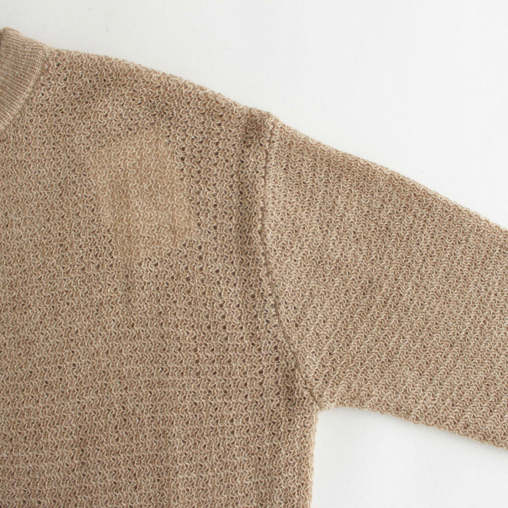 MINCA BABY ‘CUDDLE’ SWEATER #BEIGE [NG23W-01SW01C]