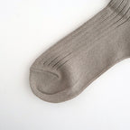 ORGANIC DAILY 3 PACK CREW SOCKS #GRAYGE [R1123-AW25]
