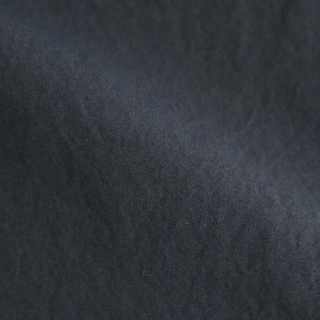 ナイロンオックス 製品染め タックパンツ #BLACK [HQ-P003-051]