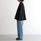 ハーフZipスウェットPO #BLACK [D226-T11101]