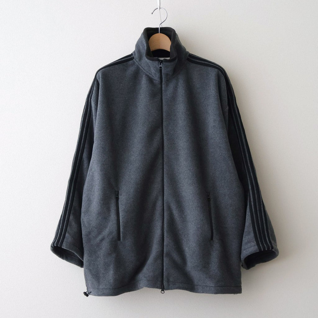 Fleece Loose Fit Track Jacket #DK.GREY [I25AW-BC120]