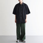 CORPORATE UNIFORM S/S SHIRT #BLACK [FSC252-50009B]