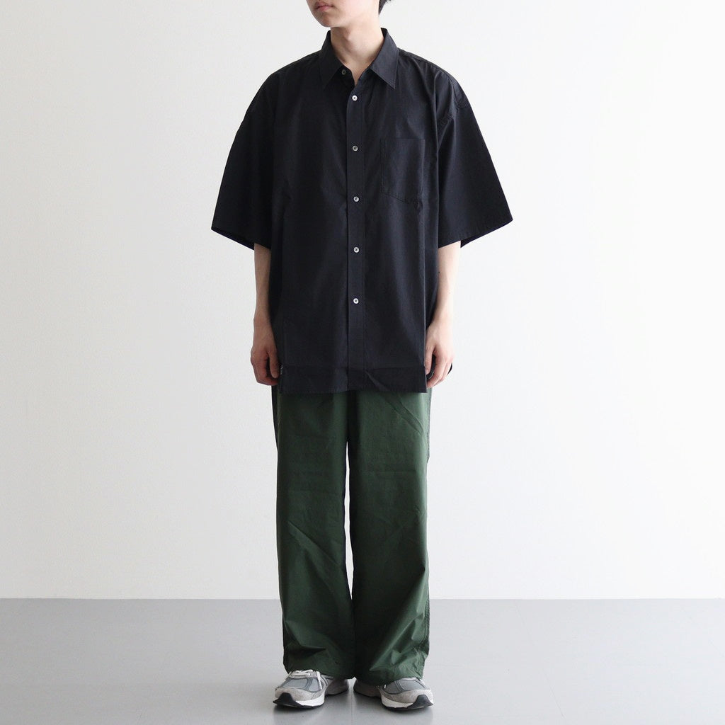 CORPORATE UNIFORM S/S SHIRT #BLACK [FSC261-50103B]