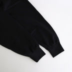 ELASTIC HIGH GAUGE SWEAT P/O #INK BLACK [A26SP02NU]