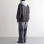 Selvage Denim Belted Pants #BLACK_LIGHT FADE [GU261-40064LB]