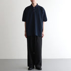 DRY PIQUE JERSEY S/S POLO #NAVY [FSC261-70171B]