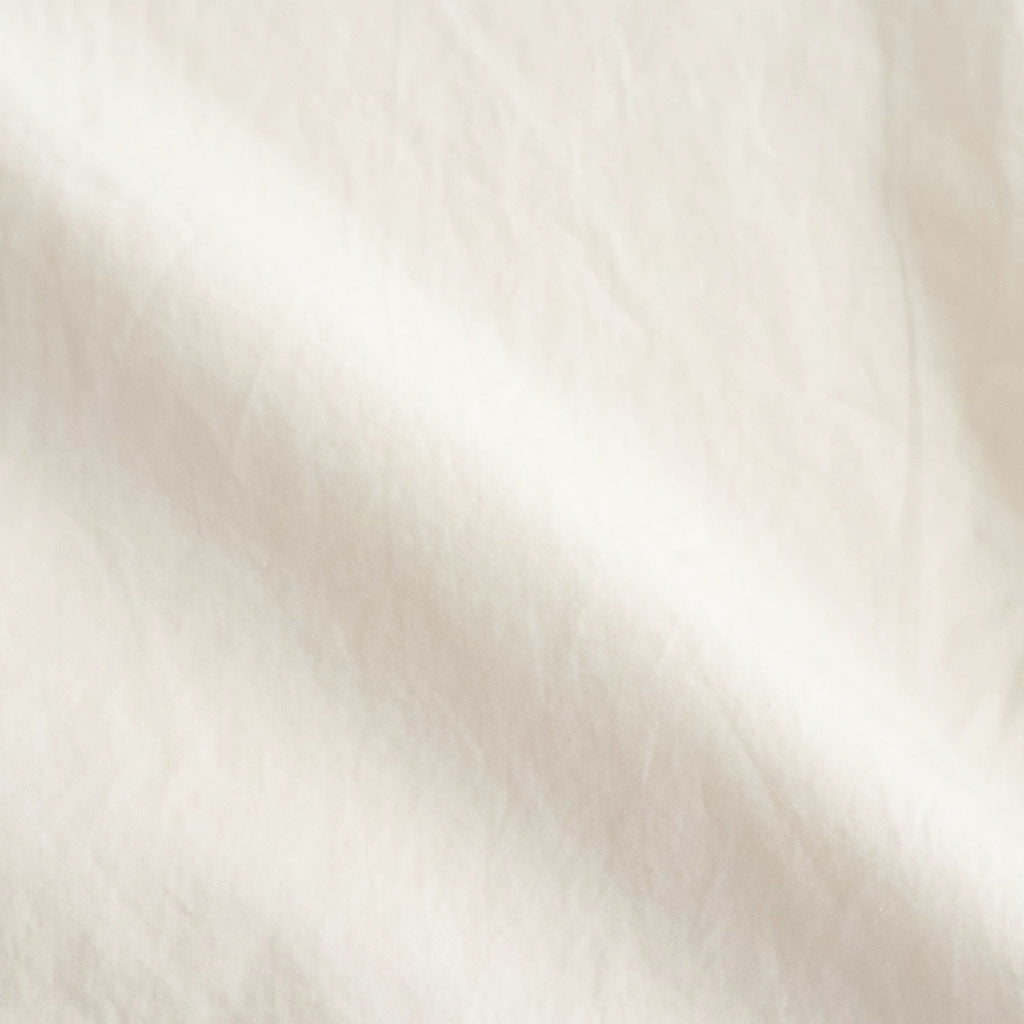 SHRINK COTTON LAWN OVERSIZED HALF SLEEVE SHIRT #BEIGE [BLAGLM0402]