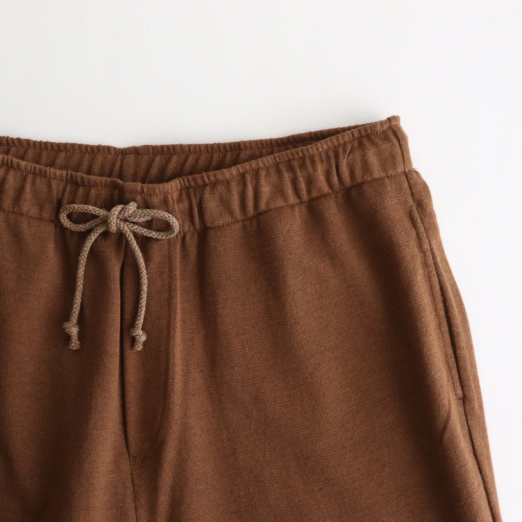 Hemp Knit Pants #Brown [2501-019]