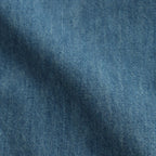 DENIM PULLOVER SHIRT #FADE INDIGO [FSC261-50187FB]