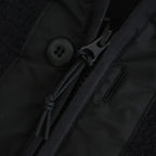 エステルボア×エステルタフタカーディガン #BLACK [HP-T020-051]